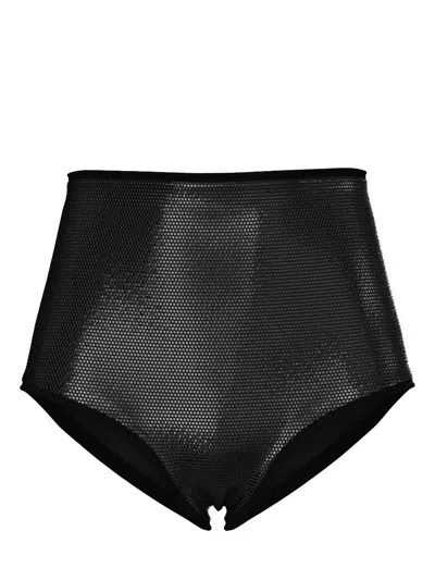 MACCAPANI RHINESTONE-EMBELLISHED MICRO SHORTS