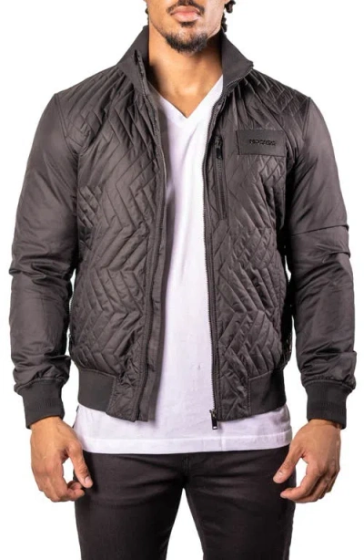 MACEOO MACEOO PUFFYCOMB QUILTED BOMBER JACKET