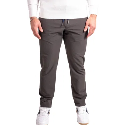 MACEOO MACEOO RESISTANCEPEBBLE GREY DRAWSTRING PANTS