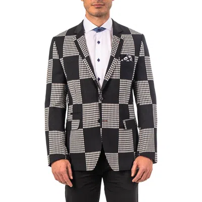 MACEOO MACEOO SOCRATE EVO RESISTANCE75 CHECKERBOARD BLAZER