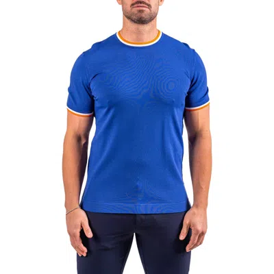 MACEOO MACEOO TIPPED SHORT SLEEVE SWEATER