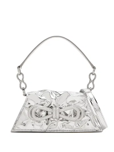 MACH&MACH SMALL DOUBLE BOW SAMANTHA TOTE BAG