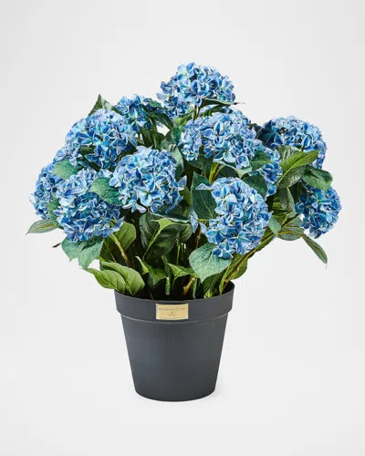 MACKENZIE-CHILDS BLUE HYDRANGEA URN FILLER