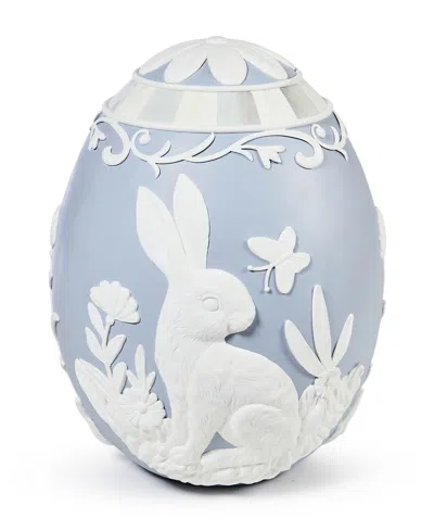 MACKENZIE-CHILDS CAMEO TROPHY EGG DECOR