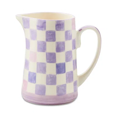 MACKENZIE-CHILDS MACKENZIE-CHILDS CHECK PITCHER