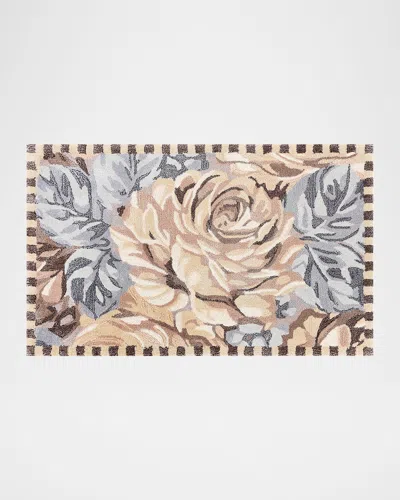 MACKENZIE-CHILDS COCO ROSE RUG, 2' X 4'