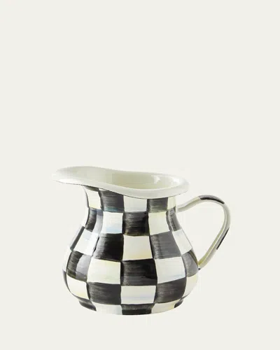 MACKENZIE-CHILDS COURTLY CHECK CREAMER/SMALL PITCHER