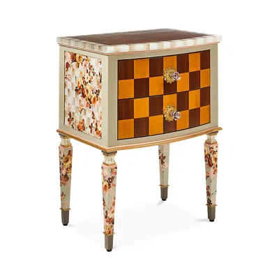 MACKENZIE-CHILDS MACKENZIE-CHILDS FIELD STUDY CHECK ACCENT CHEST