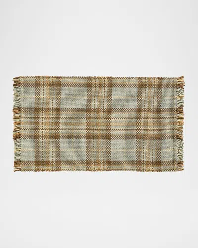 MACKENZIE-CHILDS FIELD STUDY WOVEN TARTAN RUG, 3' X 5'