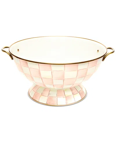 MACKENZIE-CHILDS ROSY CHECK EVERYTHING BOWL