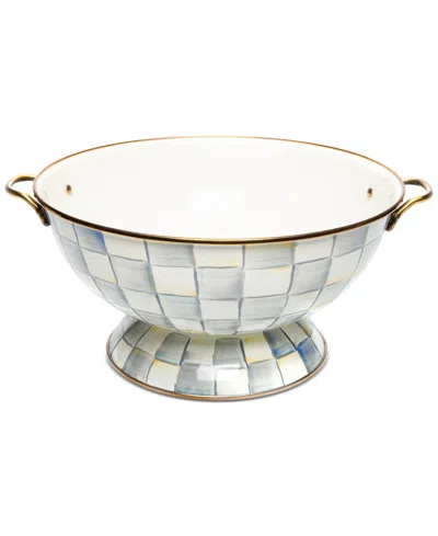 MACKENZIE-CHILDS STERLING CHECK EVERYTHING BOWL