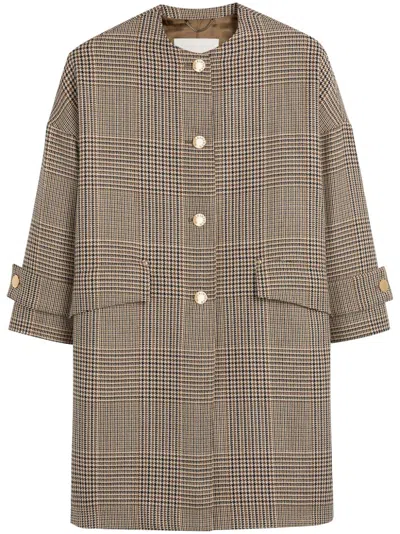 MACKINTOSH HUMBIE COLLARLESS COAT