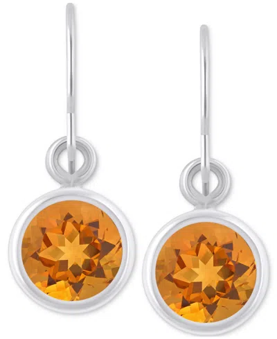 MACY'S CREATED SAPPHIRE OVAL STUD EARRINGS (1-1/2 CT. T.W.) IN 10K YELLOW GOLD (ALSO IN ADDITIONAL GEMSTONE