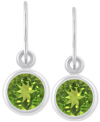 MACY'S CREATED SAPPHIRE OVAL STUD EARRINGS (1-1/2 CT. T.W.) IN 10K YELLOW GOLD (ALSO IN ADDITIONAL GEMSTONE