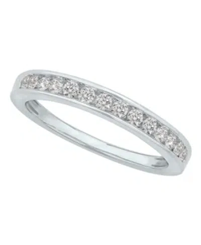 MACY'S DIAMOND CHANNEL BAND (1/4 CT. T.W.) IN 14K WHITE GOLD OR YELLOW GOLD
