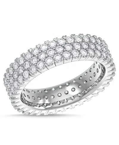 MACY'S DIAMOND THREE-ROW ETERNITY BAND (2 CT. T.W.) IN PLATINUM, 14K WHITE GOLD, 14K GOLD, OR 14K ROSE GOLD