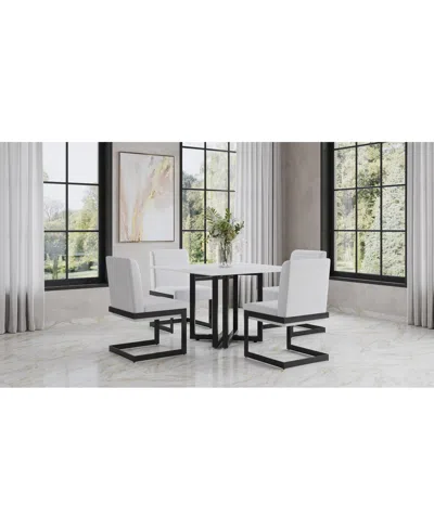 MACY'S EMILA 5 PC. DINING SET (SQUARE TABLE & 4 CHAIRS), CREATED FOR MACY'S