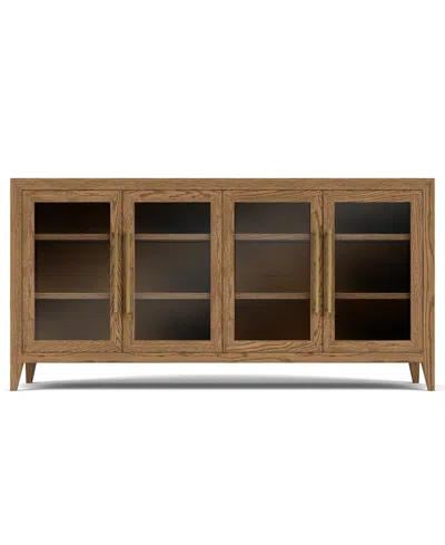 MACY'S FURNITURE 36" WOOD EVERLEIGH SERVER SIDEBOARD