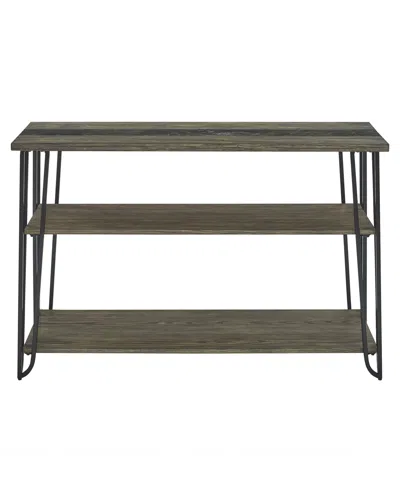 MACY'S HARPER 30" WOOD SOFA TABLE