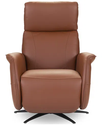 MACY'S LENNIX LEATHER TV RECLINER WITH MASSAGE, CREATED FOR MACY'S