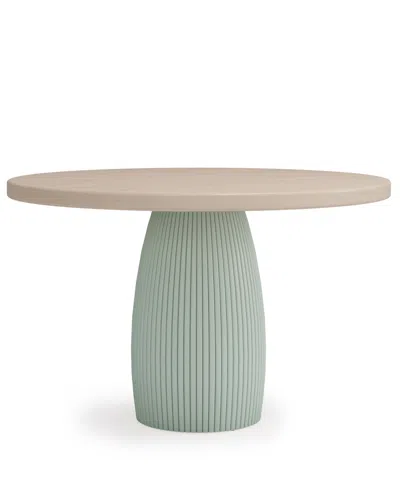 MACY'S LUNARE ROUND DINING TABLE, CREATED FOR MACY'S