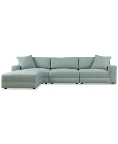MACY'S MAYELA 3-PC. FABRIC CHAISE SECTIONAL, EXCLUSIVELY AT MACY'S