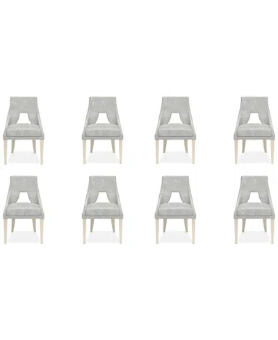 MACY'S MEZZANINE 8-PC. SIDE CHAIR SET