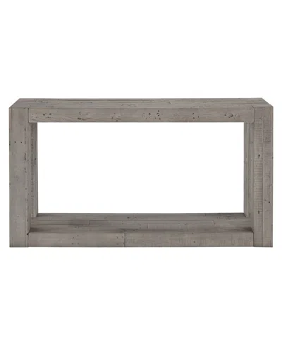 MACY'S PINEDALE 54" WOOD SOFA TABLE