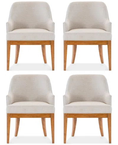 MACY'S PRESCOTT 4-PC. DINING CHAIR SET, CREATED FOR MACY'S