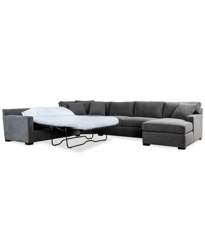 MACY'S RADLEY 4-PC. FABRIC SLEEPER SECTIONAL SOFA, EXCLUSIVELY AT MACY'S