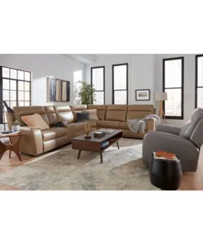 MACY'S CLOSEOUT SHEELER FABRIC ZERO GRAVITY SECTIONAL COLLECTION CREATED FOR MACYS