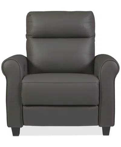 MACY'S THANDLER LEATHER POWER HEADREST RECLINERS, EXCLUSIVELY AT MACY'S