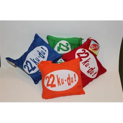 MAD CAVE GAMES FUN MATH TILE GAME IN BLUE TRAVEL POUCH