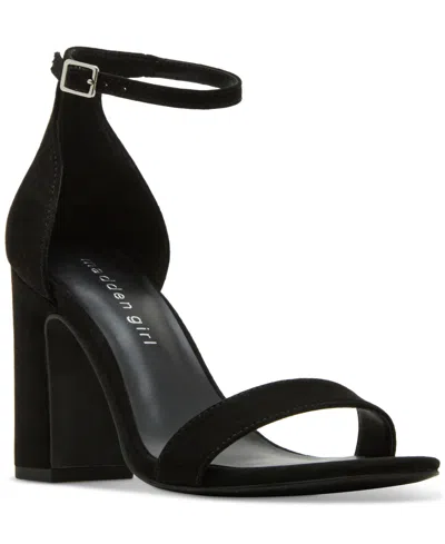 MADDEN GIRL SASHA TWO-PIECE BLOCK-HEEL DRESS SANDALS