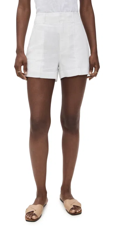 MADEWELL PINTUCKED SHORTS SALT