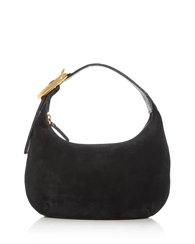 MADEWELL SUEDE MICRO BUCKLE HOBO BAG