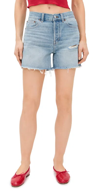 MADEWELL THE BRYNN LONG SHORTS IN HALLSTEAD WASH HALLSTEAD WASH