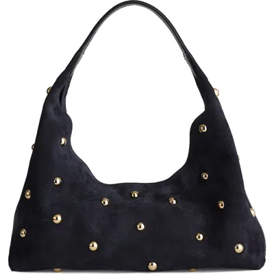 MADEWELL MADEWELL THE MYLIE STUDDED SUEDE SHOULDER BAG