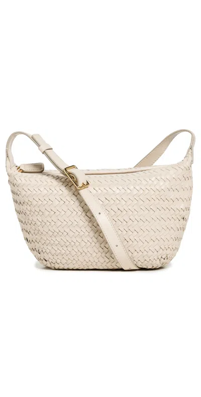 MADEWELL WOVEN SLING BAG ALABASTER