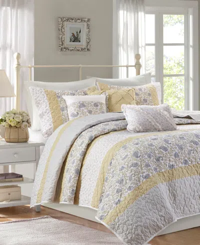 MADISON PARK DAWN 6-PC. QUILT SET, KING/CALIFORNIA KING