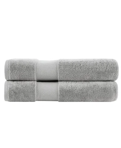 MADISON PARK SIGNATURE TURKISH COTTON BATH SHEET SET, 35" X 70"