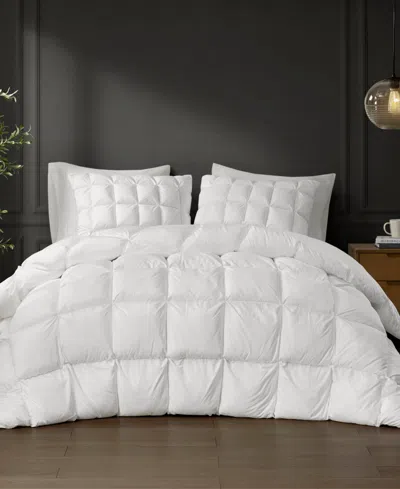 MADISON PARK STAY PUFFED OVERFILLED DOWN ALTERNATIVE COMFORTER, FULL/QUEEN