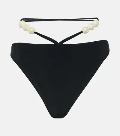 MAGDA BUTRYM BEADED BIKINI BOTTOMS