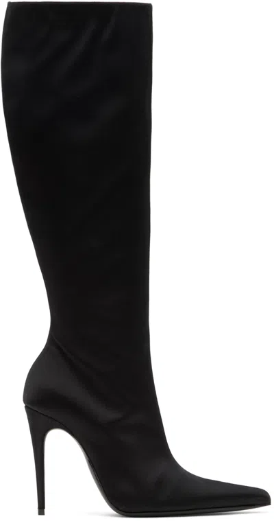 MAGDA BUTRYM BLACK POINTED BOOTS