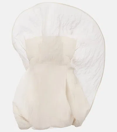 MAGDA BUTRYM COTTON AND SILK-BLEND ORGANZA MINIDRESS