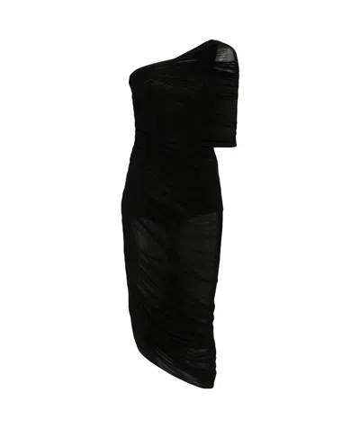 MAGDA BUTRYM MAGDA BUTRYM ONE SHOULDER DRAPED MIDI DRESS