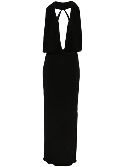 MAGDA BUTRYM OPEN-BACK JERSEY GOWN