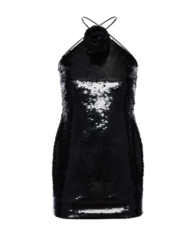 MAGDA BUTRYM MAGDA BUTRYM CHOKER SEQUIN MINI DRESS