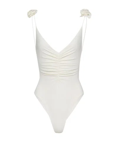 MAGDA BUTRYM MAGDA BUTRYM V-NECK SWIMSUIT