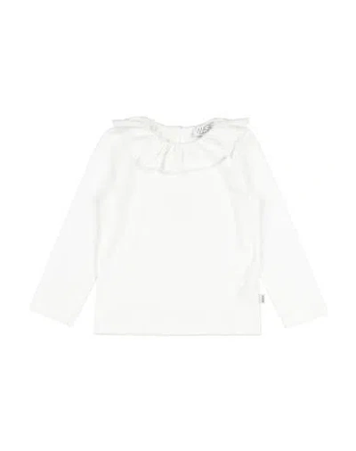 MAGIL MAGIL TODDLER GIRL T-SHIRT WHITE SIZE 4 COTTON, ELASTANE